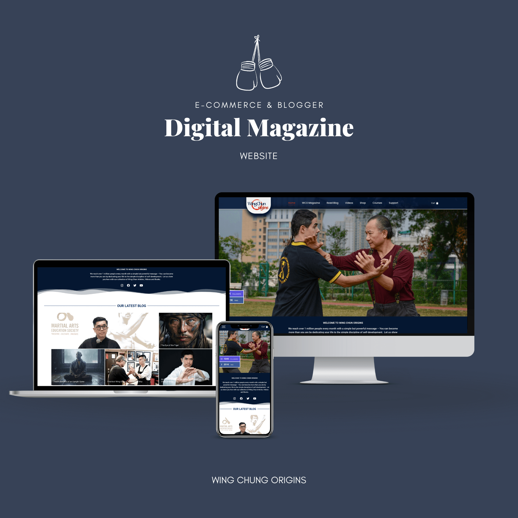 website design for health and fitness